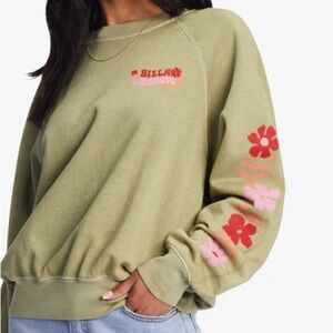 *Great Condition* BILLABONG - Here We Go Crewneck Sweatshirt